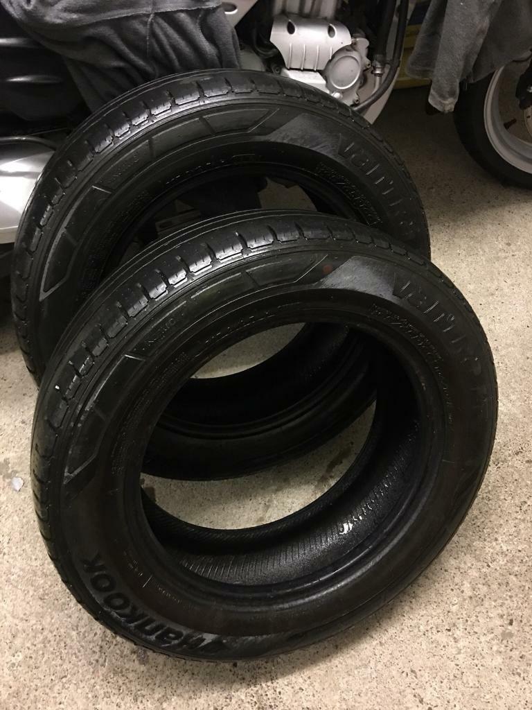 195/65/16 2 van tyres Renault trafic Vauxhall vivaro Nissan primastar
