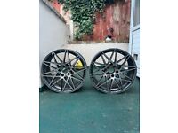 2X 20inch BMW competition alloy wheels