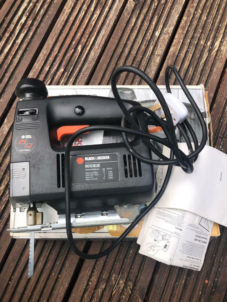 Black and decker electronic scrolling saw in Newcastle, Tyne and Wear