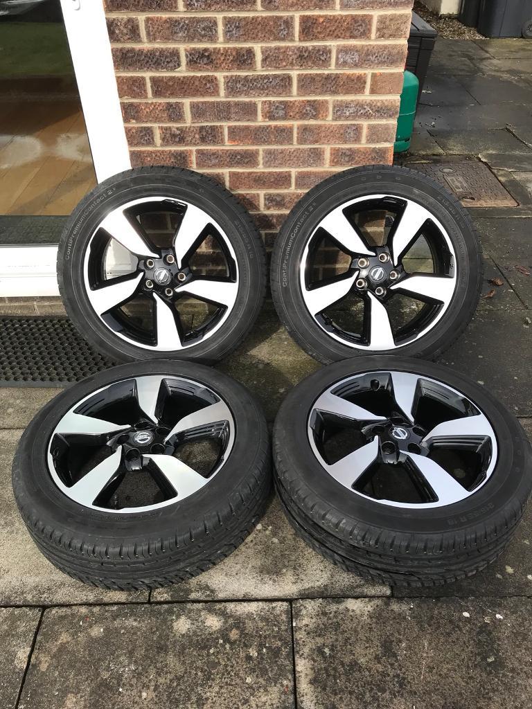 Nissan Qashqai diamond cut alloy wheels 18” immaculate in Darlington, County Durham Gumtree