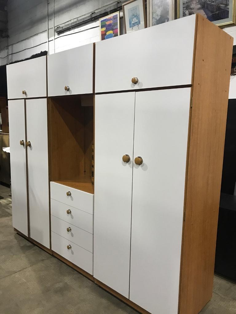 Retro Schreiber Wardrobe In 3 Pieces In Paisley Renfrewshire