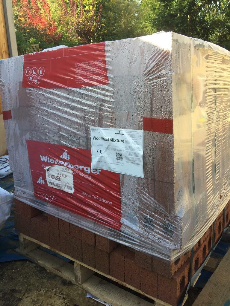 New Sealed Pallet Wienerberger Facing Brick Denton Woodland Mix Pack