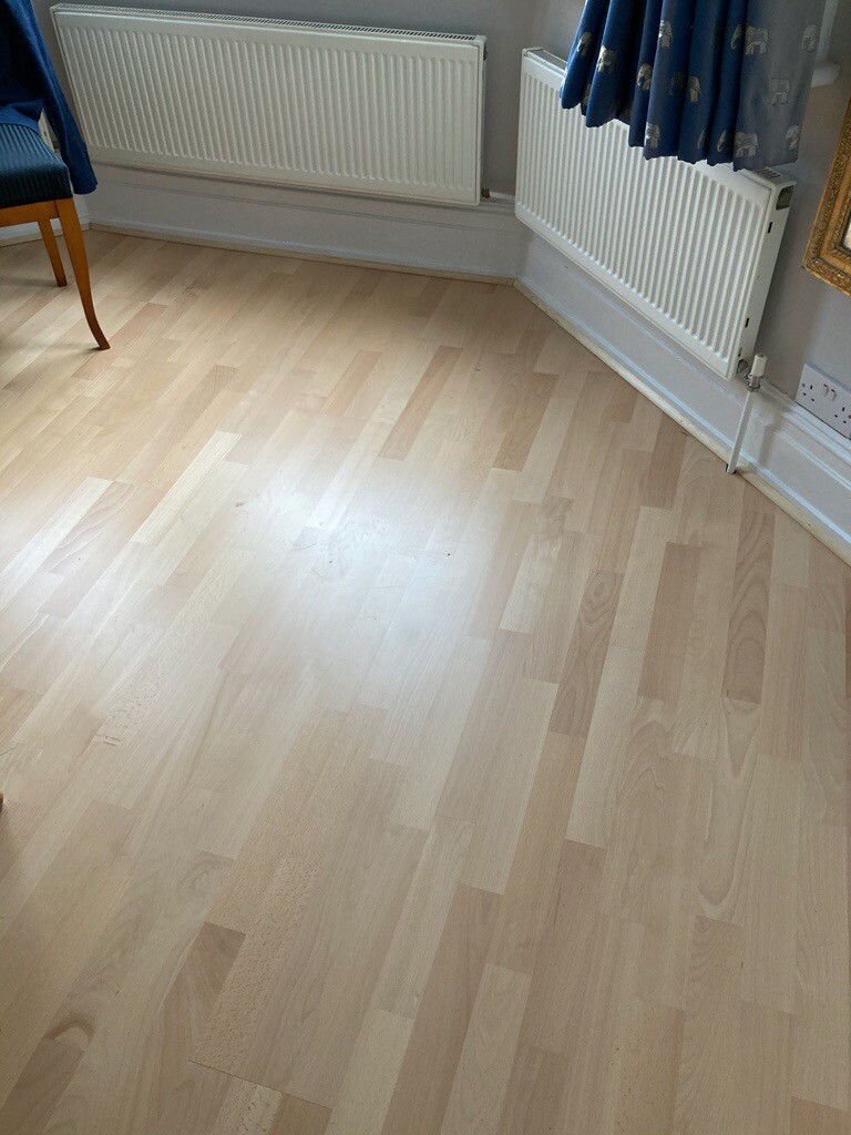 Brand new unused Engineered wood (beech) flooring c. 20 sqm in