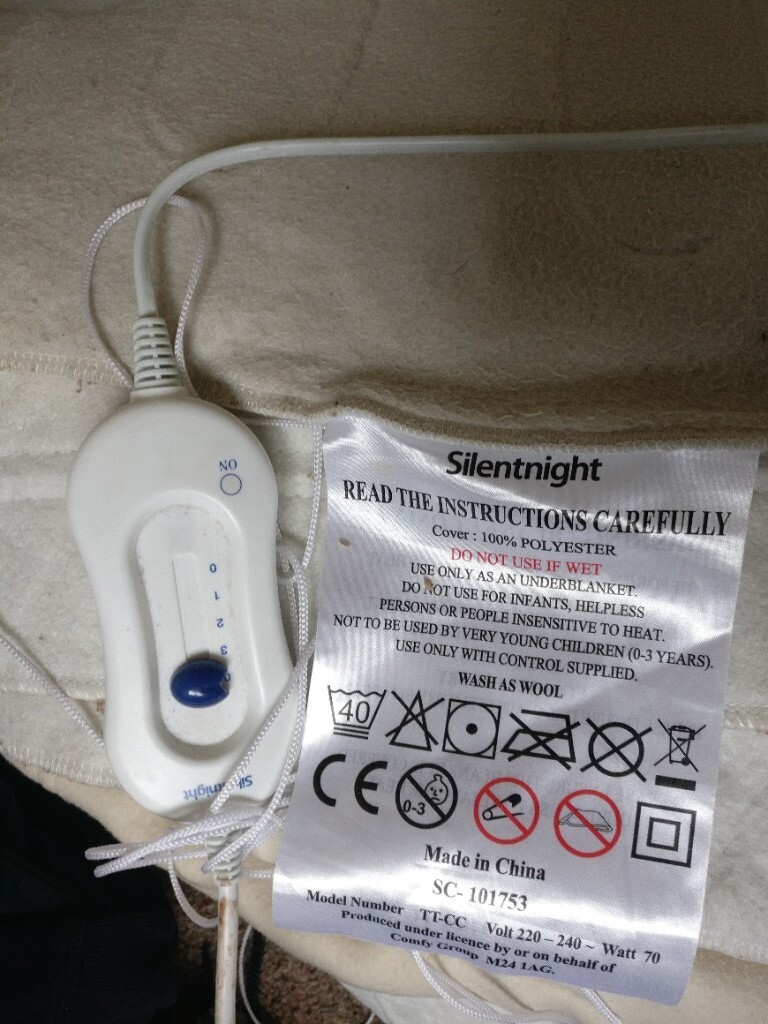 Silentnight Electric blanket Large size | in Bradley Stoke, Bristol