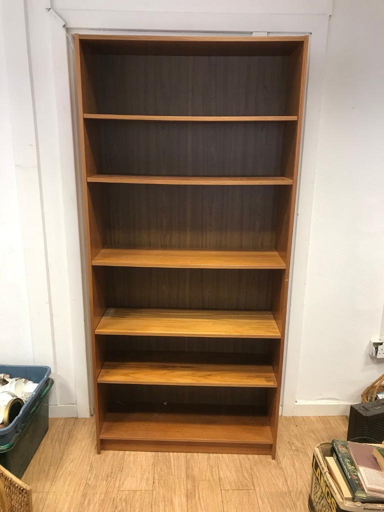 Tall teak bookcase 194cm in Kirkintilloch, Glasgow Gumtree
