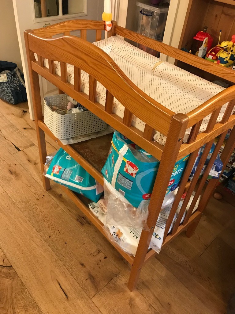 Baby changing table, nappy station, 3 shelves in St Albans