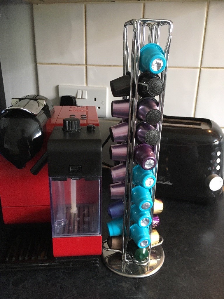 Nespresso coffee machine stand and pods in Poole, Dorset Gumtree
