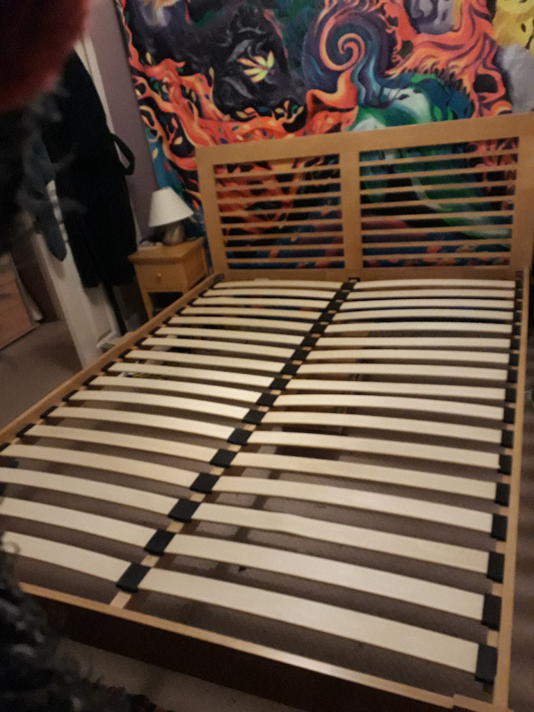 Kingsize oak bed frame (broken) in Oxford, Oxfordshire Gumtree