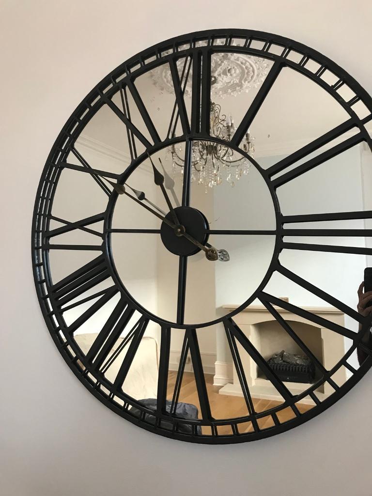 Mirrored skeleton wall clock in Aberdeen Gumtree