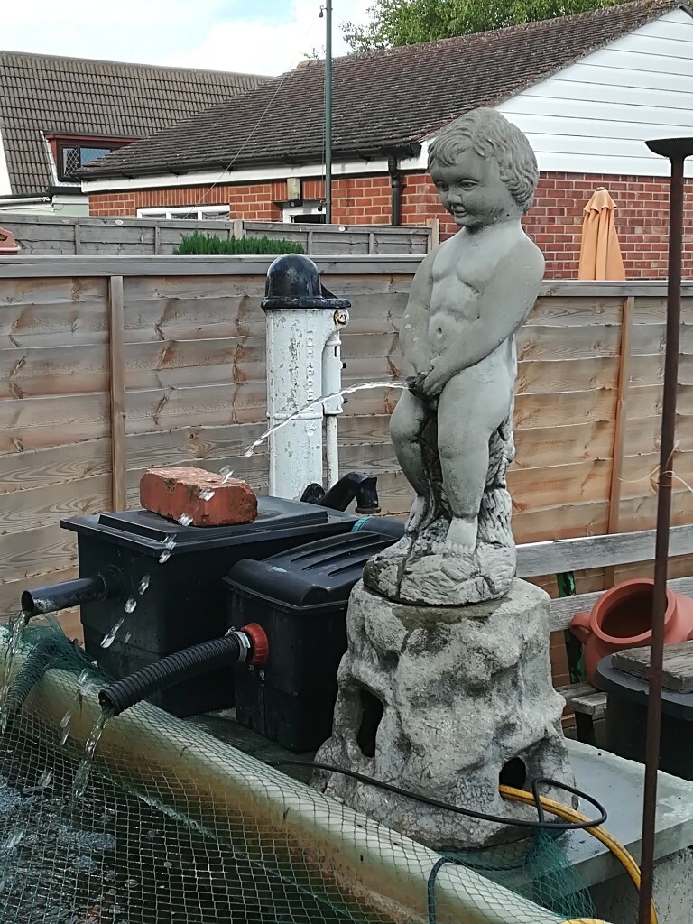 water feature boy peeing in Fareham, Hampshire Gumtree