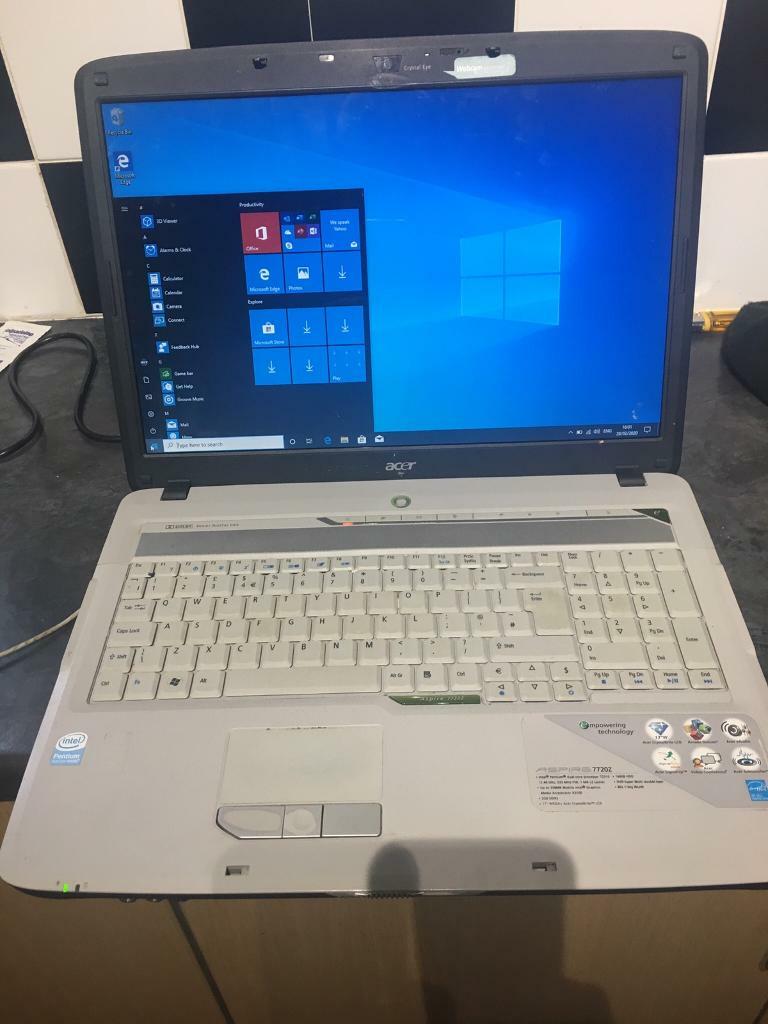 Acer Laptop windows 10 webcam in Bilborough, Nottinghamshire Gumtree