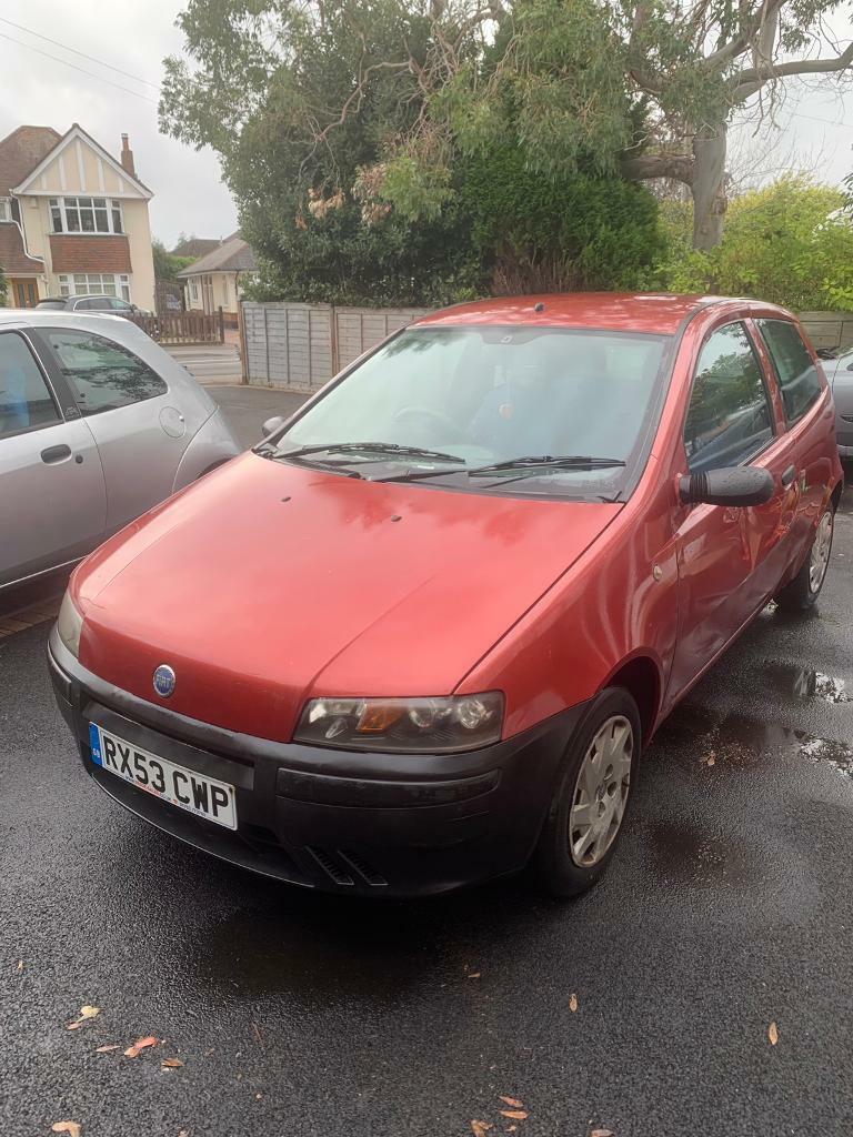 fiat punto  low milage  12 petrol 3 door  mot till
