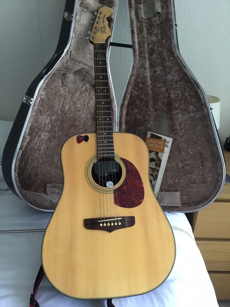 Fender Redondo California series steel string acoustic guitar excellent