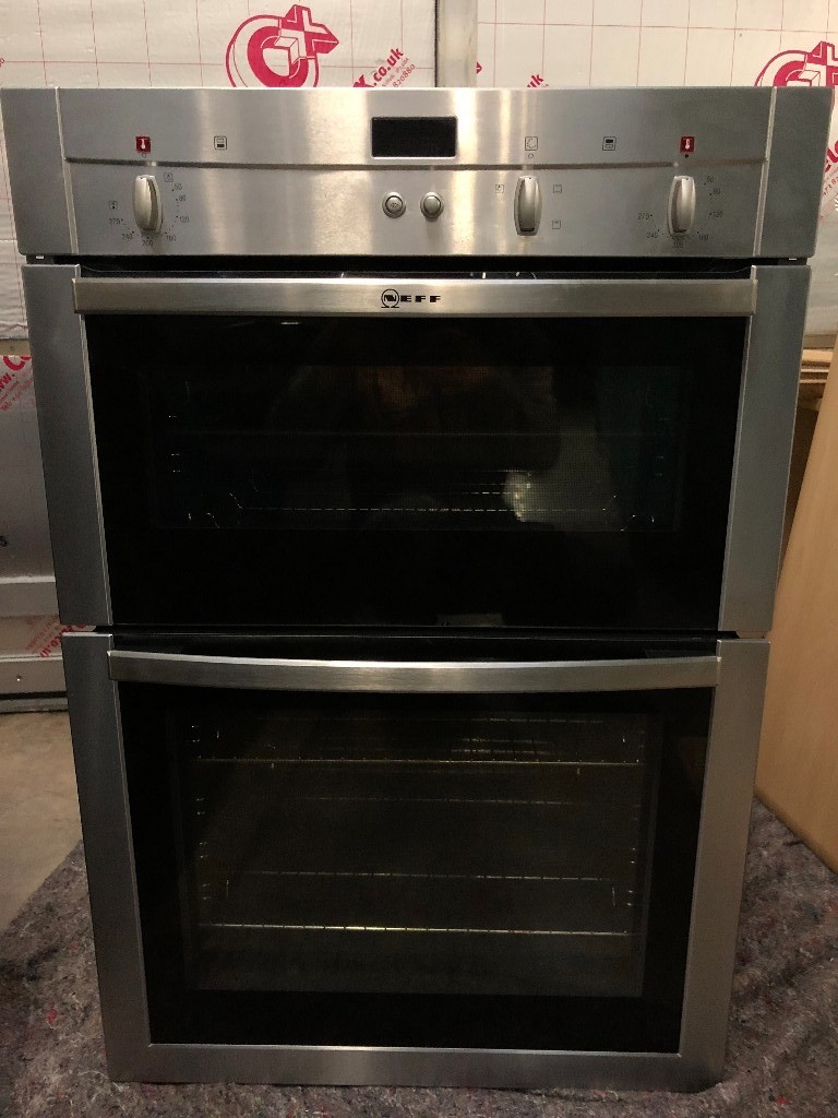 NEFF ELECTRIC FAN ASSIST DOUBLE OVEN, STAINLESS STEEL, ++A1 CONDITION++