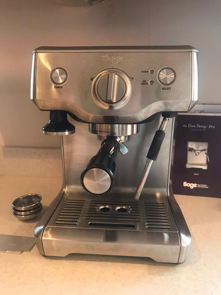 *Price drop to £300* Sage duo temp Pro coffee machine + Sage Grinder
