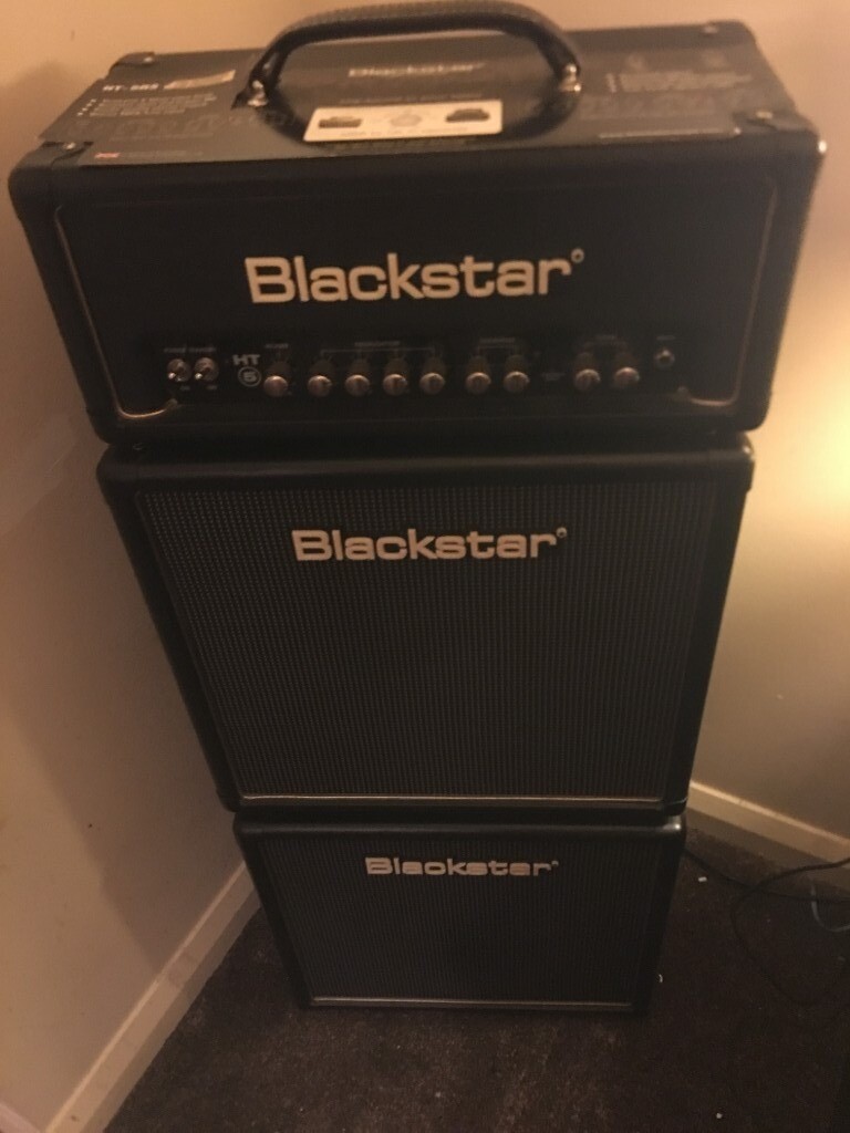 Blackstar HT 5 valve amp stack with footswitch in Tonbridge, Kent