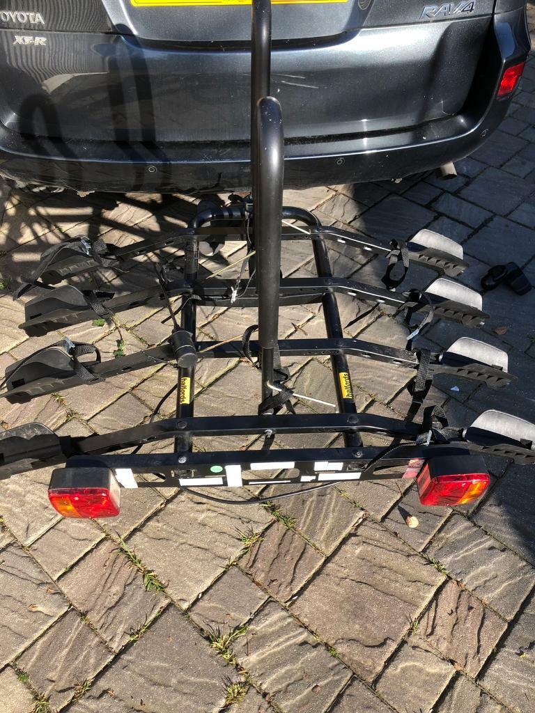 Halfords 4 bike tow bar cycle carrier | in Ferring, West Sussex | Gumtree