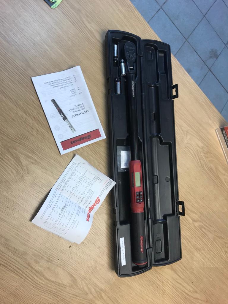 Snap on 1/2 inch tech angle torque wrench in Blairgowrie, Perth and