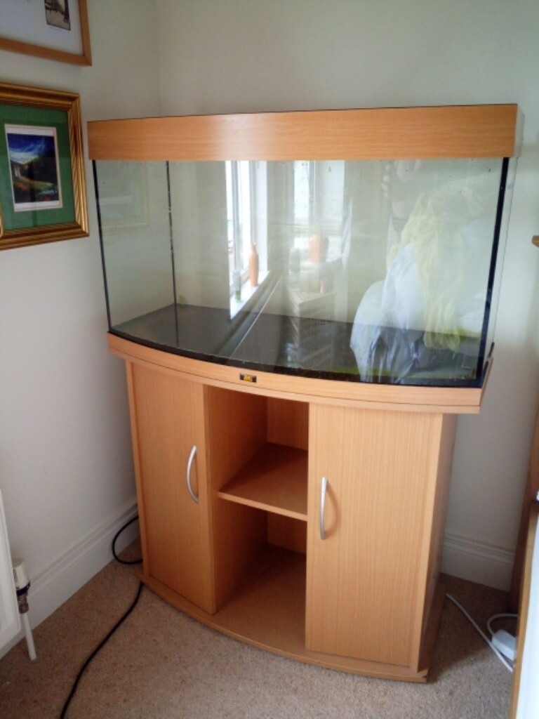Juwel Bow Fronted Aquarium Fish Tank and Stand 180 Litres in