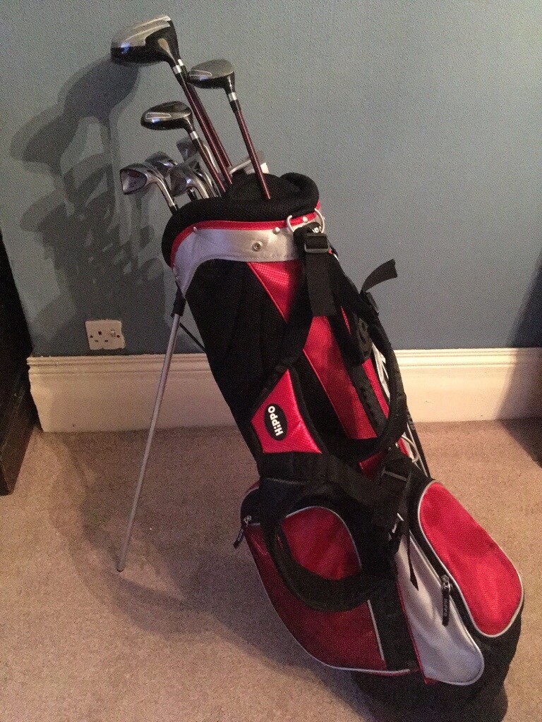 Golf Set HiPPO EXP2 11 clubs (Men's, Steel Shaft Irons, RightHanded) barely used in