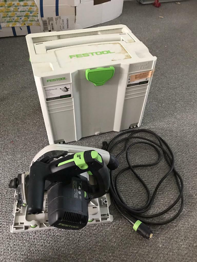 (American Power 120v) FESTOOL TS 55 EQPlus USA Plunge Saw in Croydon