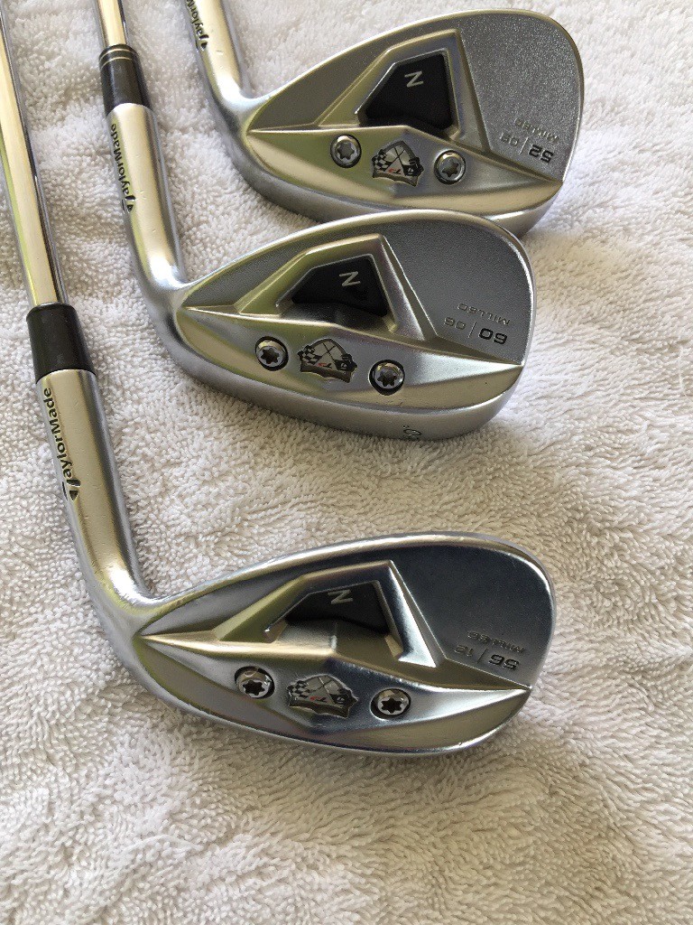 Taylormade ZPT wedge set 52, 56 and 60 degree in Longridge