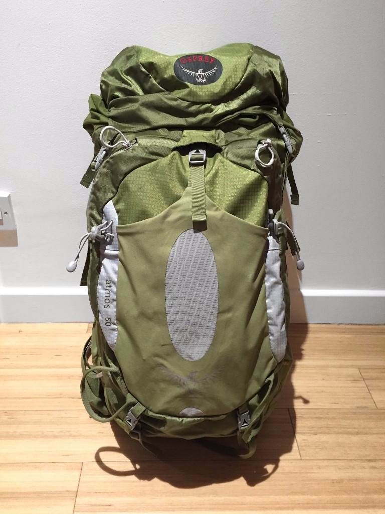 Osprey Atmos 50L Rucksack. £85 USED ONCE!! (£135 RRP) in Tower