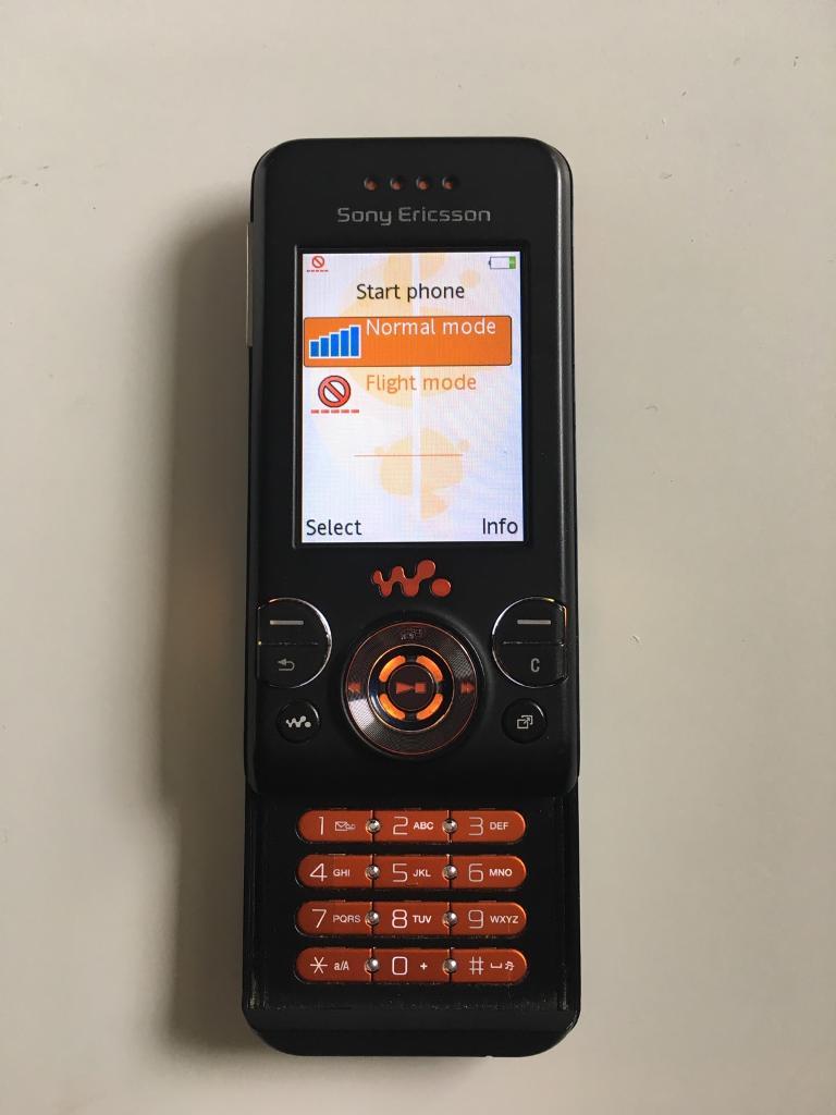 Sony Ericsson Walkman W580i black mobile phone (offers considered)