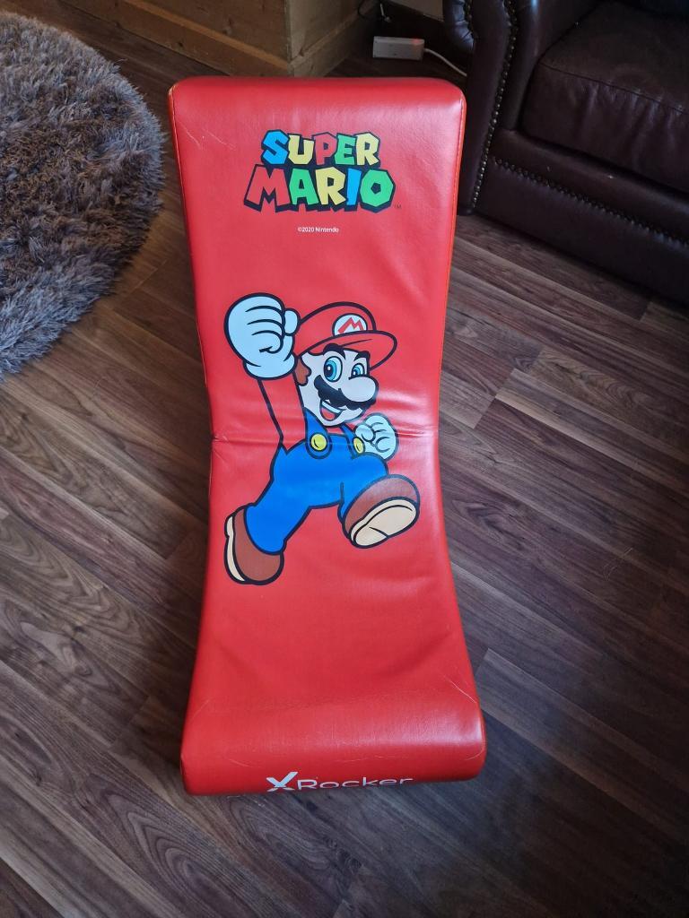 X Rocker Super Mario Gaming Chair in Elderslie, Renfrewshire Gumtree