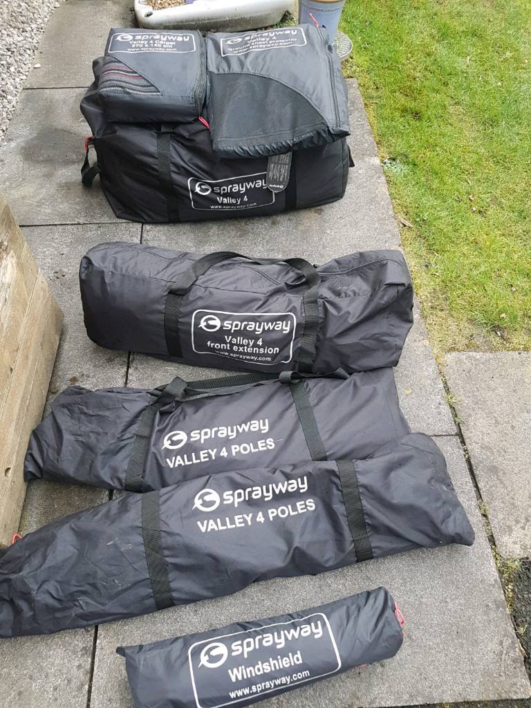 Sprayway valley 4 tent plus extension in Warrington, Cheshire Gumtree