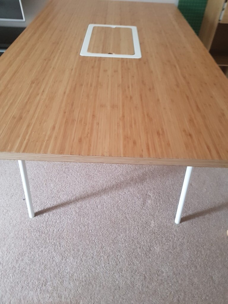 Ikea anvandbar bamboo table 180x98cm in Edinburgh Gumtree
