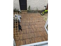 Click-Deck Decking Tiles (96 of them)
