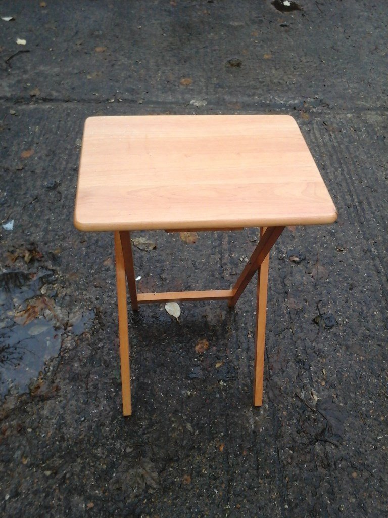 Fold away TV dinner table in Maidstone, Kent Gumtree
