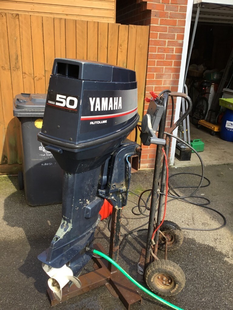 Yamaha 50hp Two Stroke Outboard Engine in CaisteronSea, Norfolk