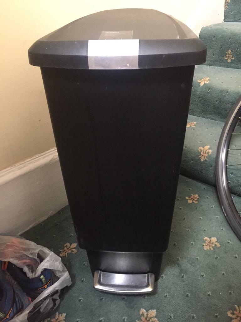 Slimline 40l black pedal bin in West End, London Gumtree