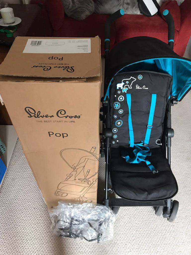 Silver Cross Pop Pushchair Bears Boxes Very Good Condition Norwich Area