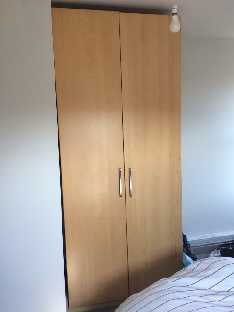 Ikea Pax Double Wardrobe Birch In Lambeth London Gumtree
