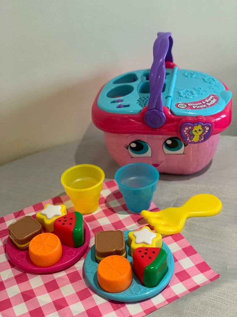 LeapFrog Shapes & Sharing Picnic Basket Baby Toy Educational and