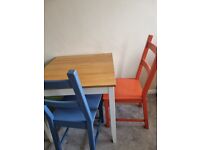 Dining Table and 3 chairs 