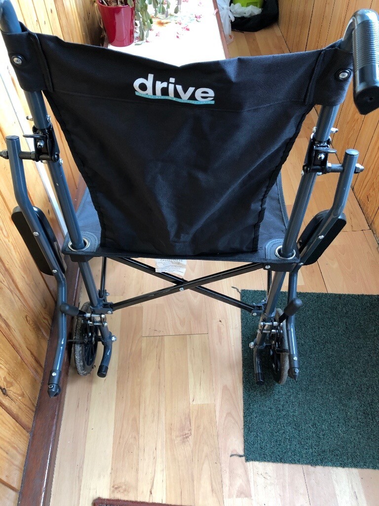 Wheelchair , folds down with carry case in Coventry, West Midlands