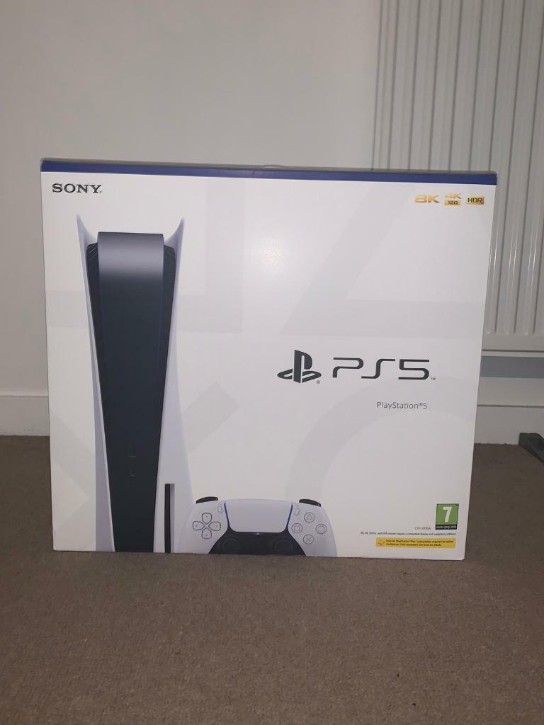Sony PlayStation 5 (PS5) Disc Edition Console BRAND NEW in London