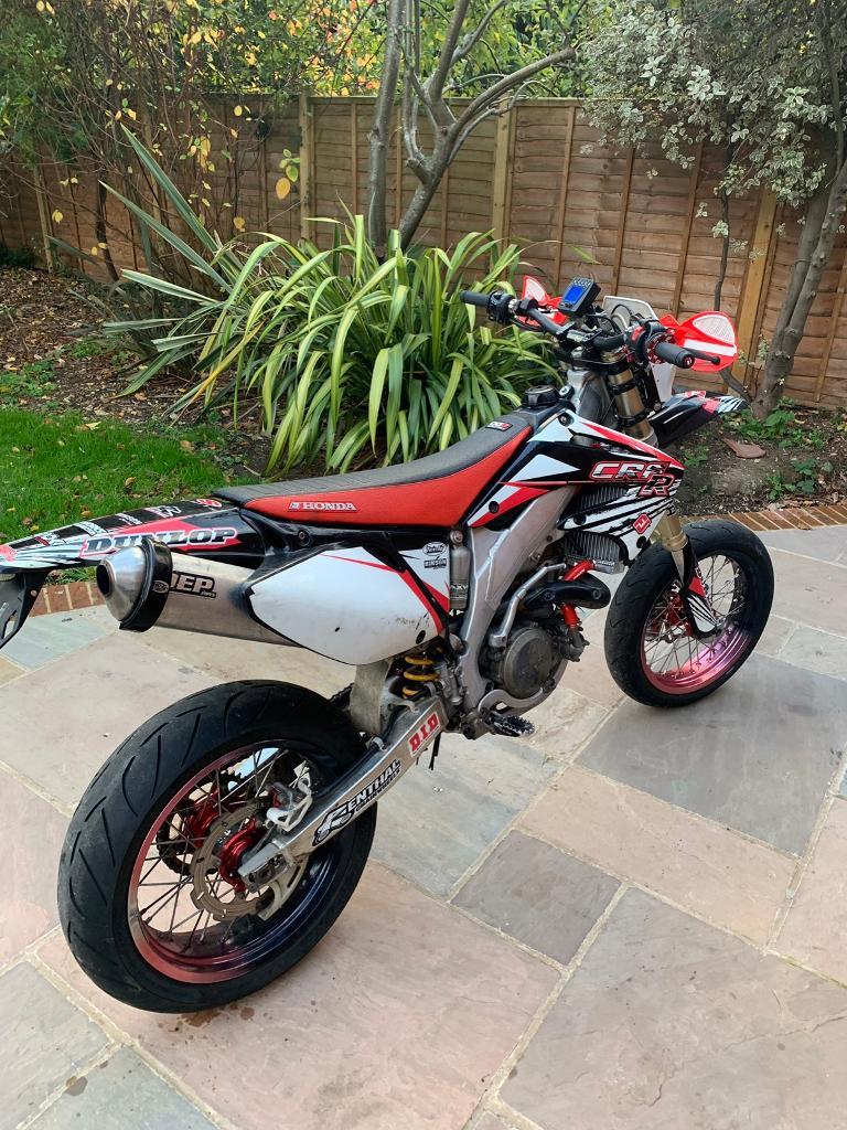 Honda crf450r supermoto