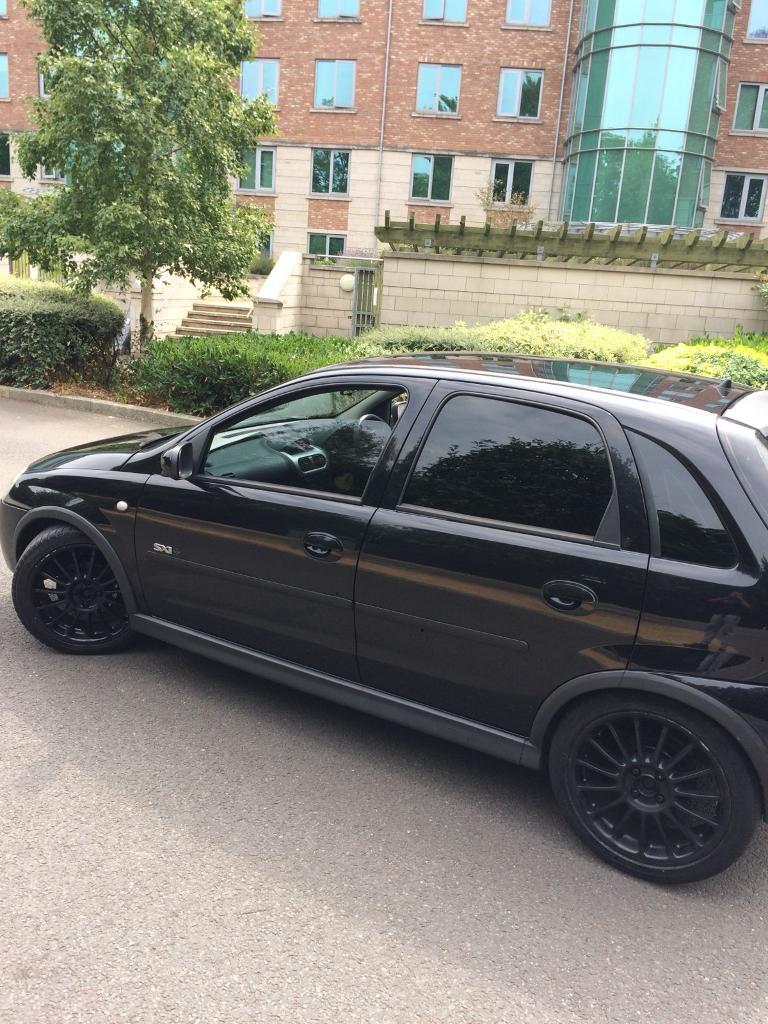 Modified Vauxhall corsa in Nottingham City Centre, Nottinghamshire