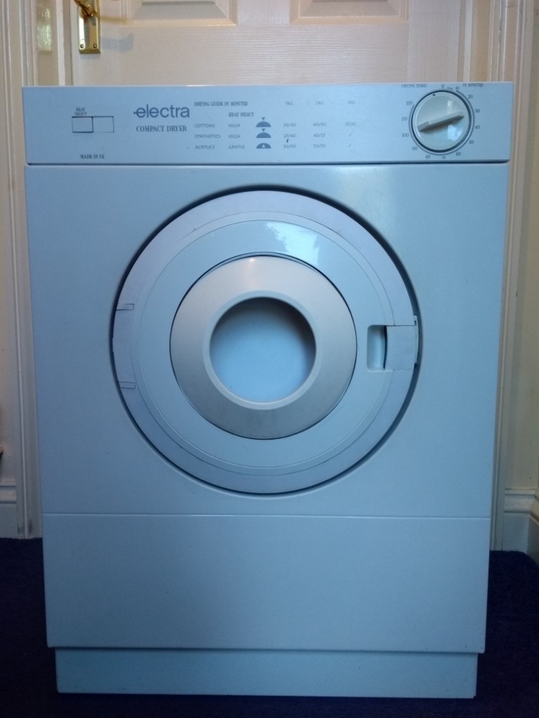 Creda Compact Tumble Dryer 3kg load Good for Small Spaces in