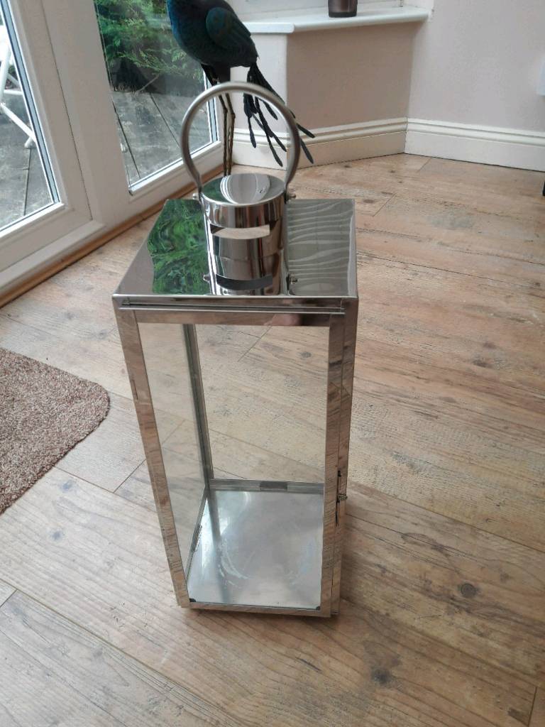 Extra large chrome lantern in Peterborough, Cambridgeshire Gumtree