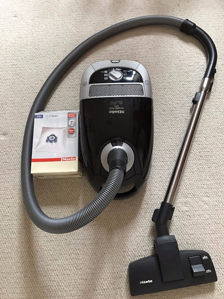 Miele Power Plus S5211 Bagged Cylinder Vacuum Cleaner, 2200 Watt ...