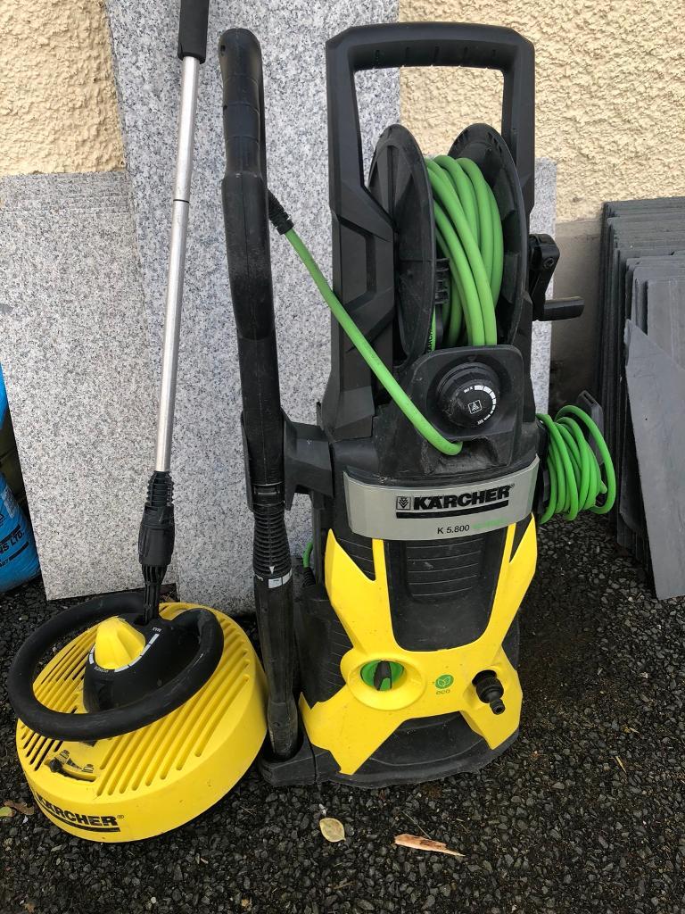 Karcher K5 premium pressure washer with Vaio patio lance in Larne
