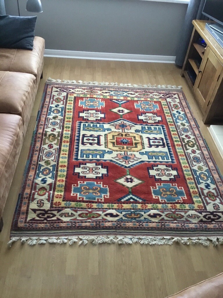 Large John Lewis Wool Persian Rug in Sprotbrough, South Yorkshire