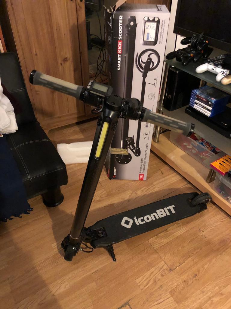 Iconbit Electric scooter carbon 30Km Phr Faulty | in Kensington, London ...