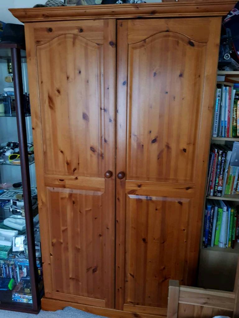 Large 2 Door Pine Wardrobe in Norwich, Norfolk Gumtree